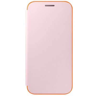 Husa Flip Cover Neon Samsung Galaxy A3 (2017), Pink